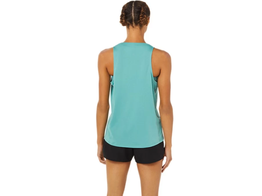 ASICS Women's Sage Silver Tank Top – Lightweight Running Shirt