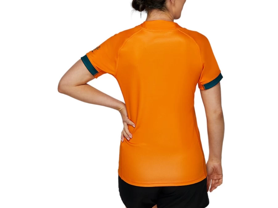 ASICS Women's Wallabies Gold Wallaroos Rugby World Cup Replica Jersey