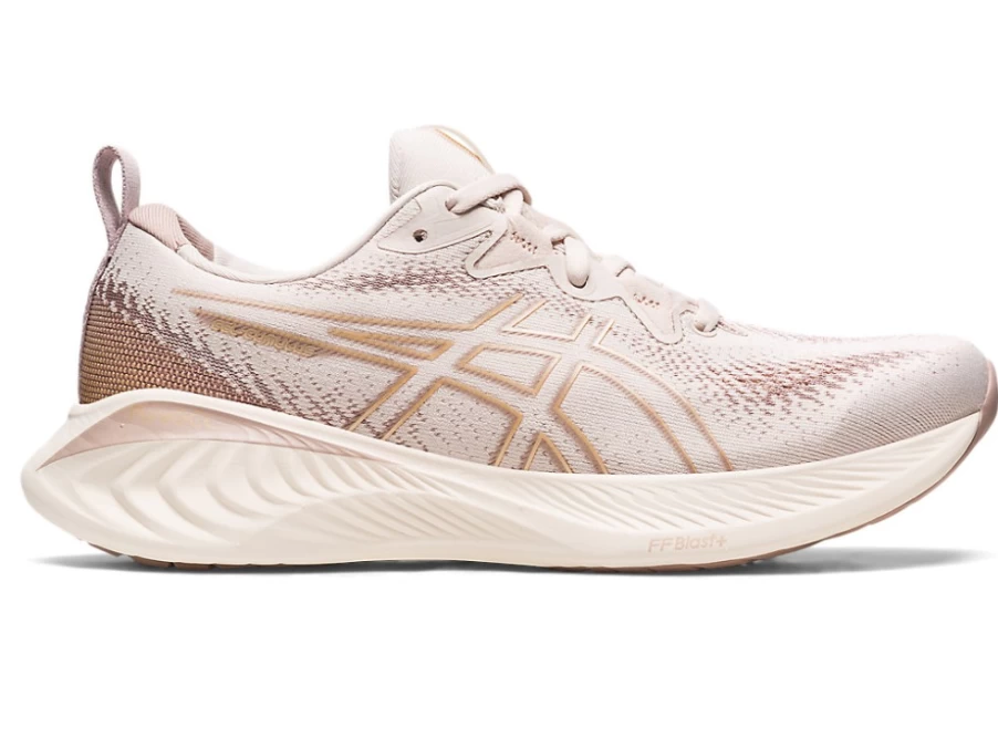 ASICS Women's Gel-Cumulus 25 Running Shoes in Mineral Beige/Champagne