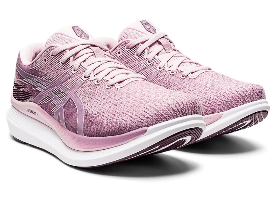 ASICS Women's Glideride 3 Running Shoes - Rosequartz/Deep Plum