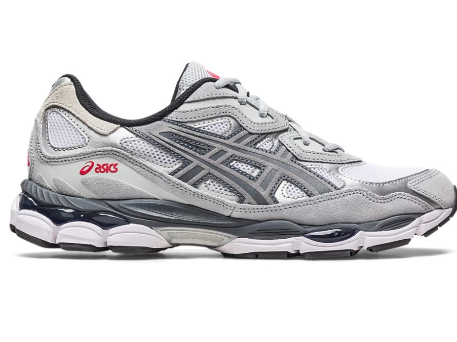 ASICS Gel-NYC Men's Running Shoes - White/Steel Grey