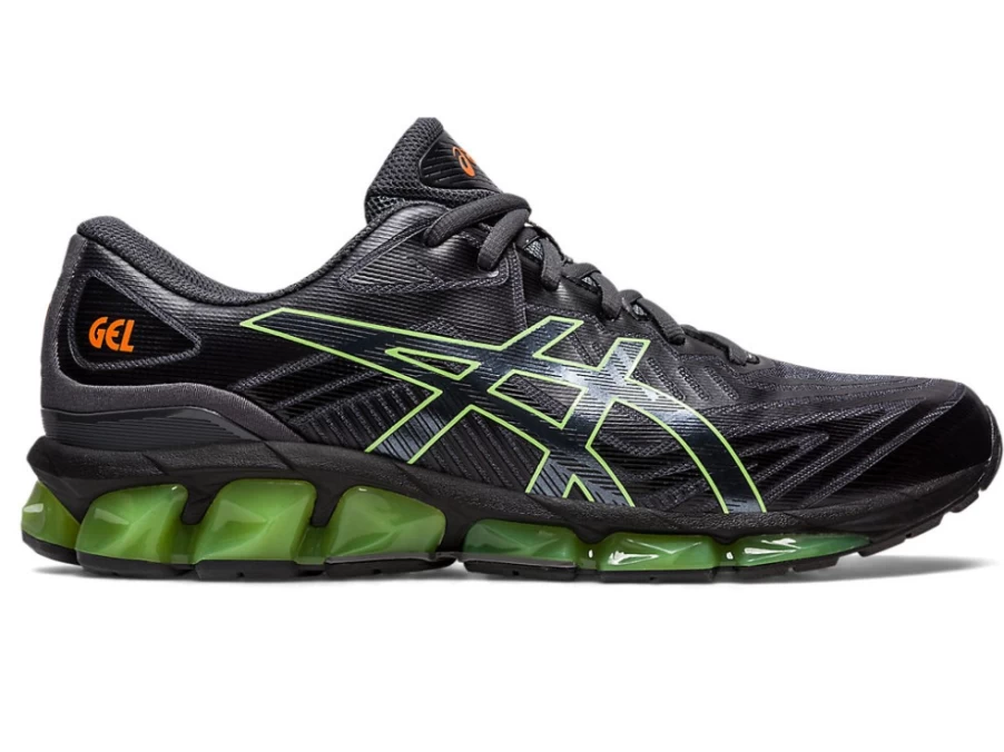 ASICS Gel-Quantum 360 VII Men's Running Shoes - Dark Grey/Lime Green