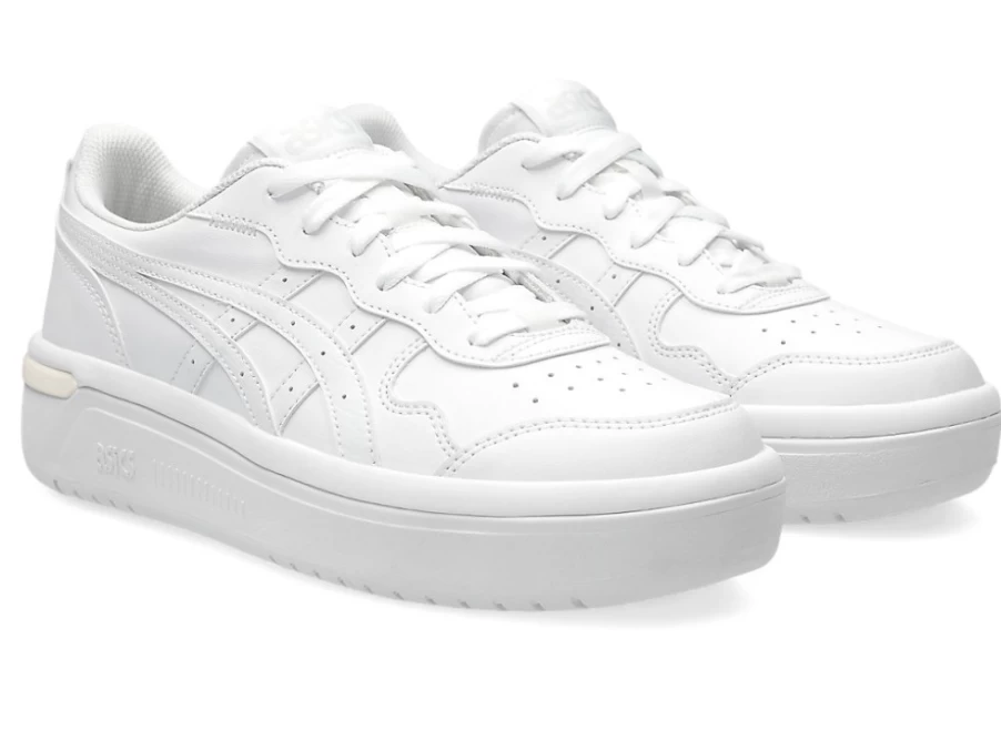ASICS Men's Japan S Stack Sneakers in White/Glacier Grey - Running Shoes