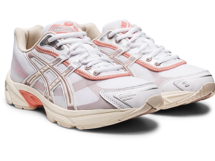 ASICS Women's Gel-1130 Running Shoes in White/Oatmeal - Lightweight Comfort for Daily Training
