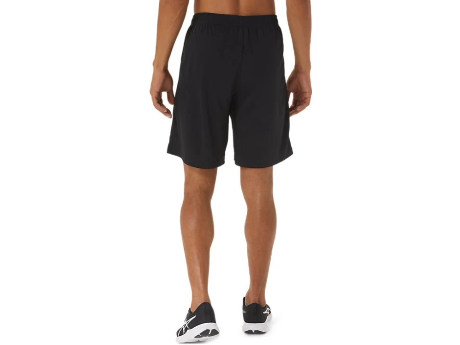 ASICS Men's Hex Graphic Dry Shorts in Performance Black/Brilliant White - Moisture-Wicking Athletic Shorts