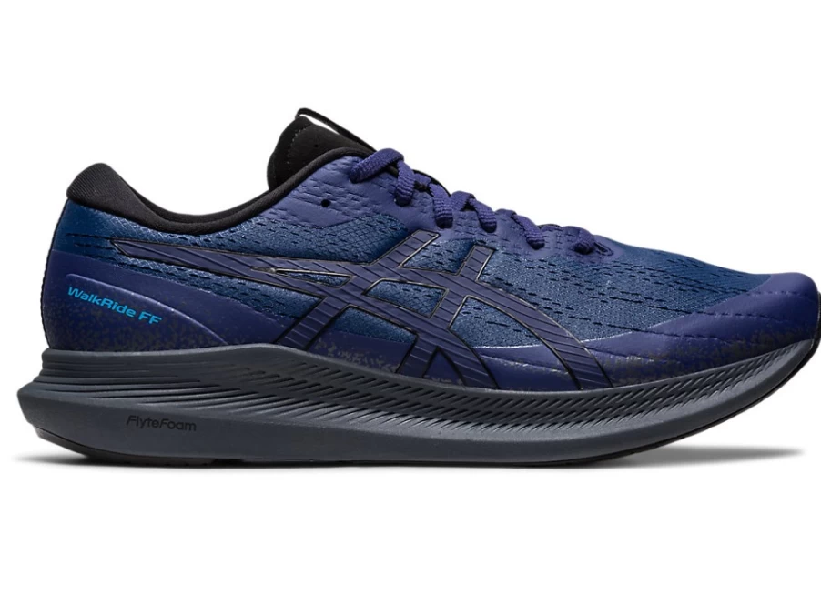ASICS Men's Walkride FF Running Shoes - Indigo Blue/Black