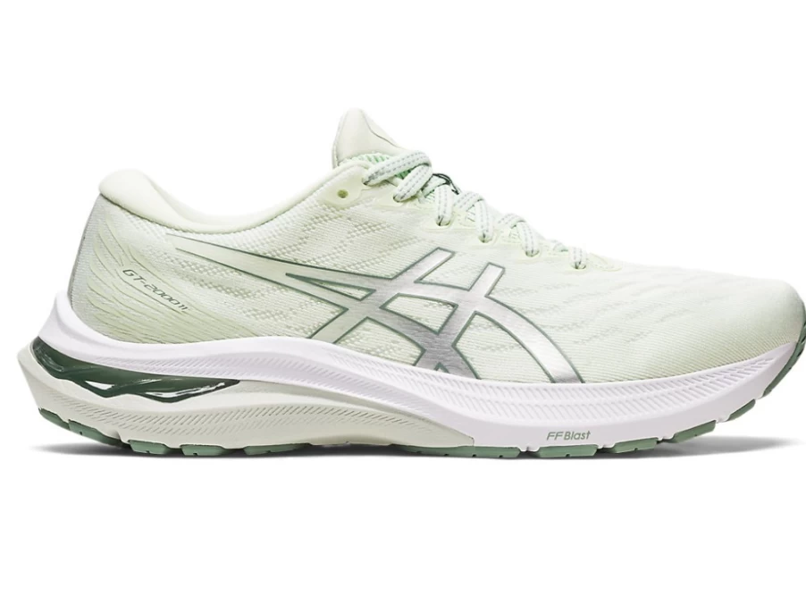 ASICS Women's GT-2000 11 Running Shoes in Whisper Green/Pure Silver
