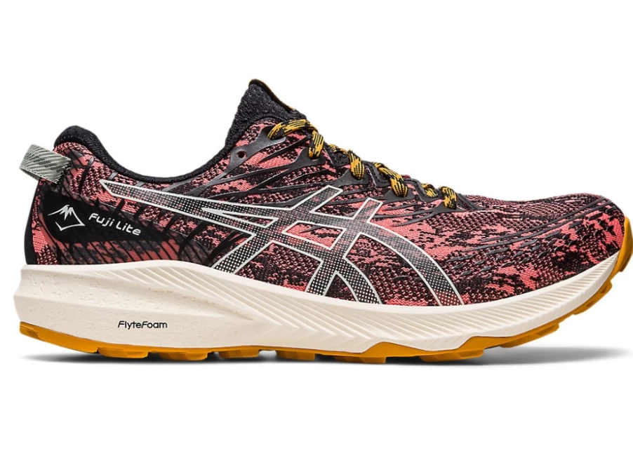 ASICS Fuji Lite 3 Women's Trail Running Shoes - Papaya/Light Sage