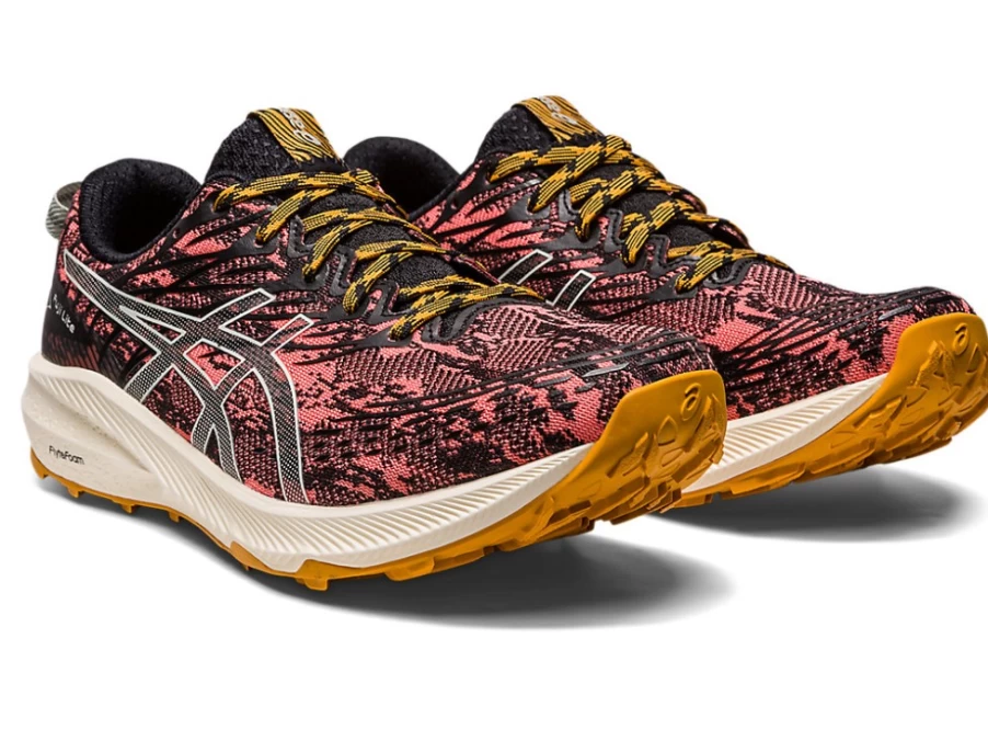 ASICS Fuji Lite 3 Women's Trail Running Shoes - Papaya/Light Sage