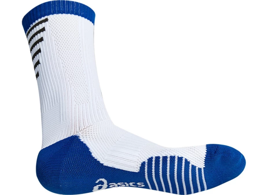 ASICS Men's Training Socks in Brilliant White for Athletic Performance