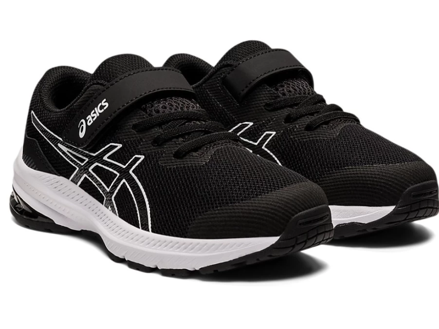 ASICS GT-1000 11 Kids Running Shoes - Black/White