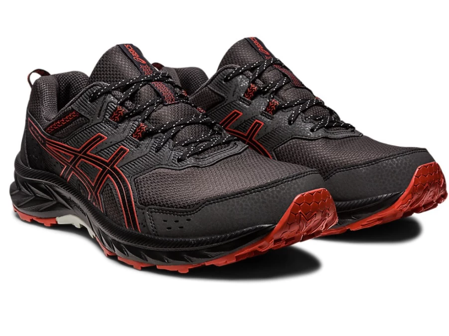 ASICS Gel-Venture 9 (4E Extra Wide) Trail Running Shoes for Men - Graphite Grey/Spice Latte