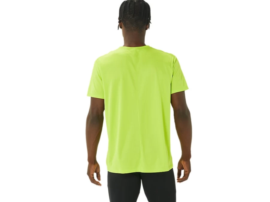 ASICS Men's Lime Zest Silver Short Sleeve Performance Top