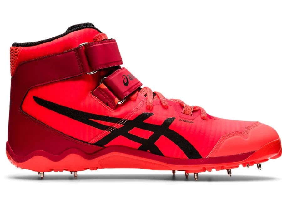 ASICS Javelin Pro 3 Men's Running Shoes - Sunrise Red/Black | High-Performance Track & Field Spikes