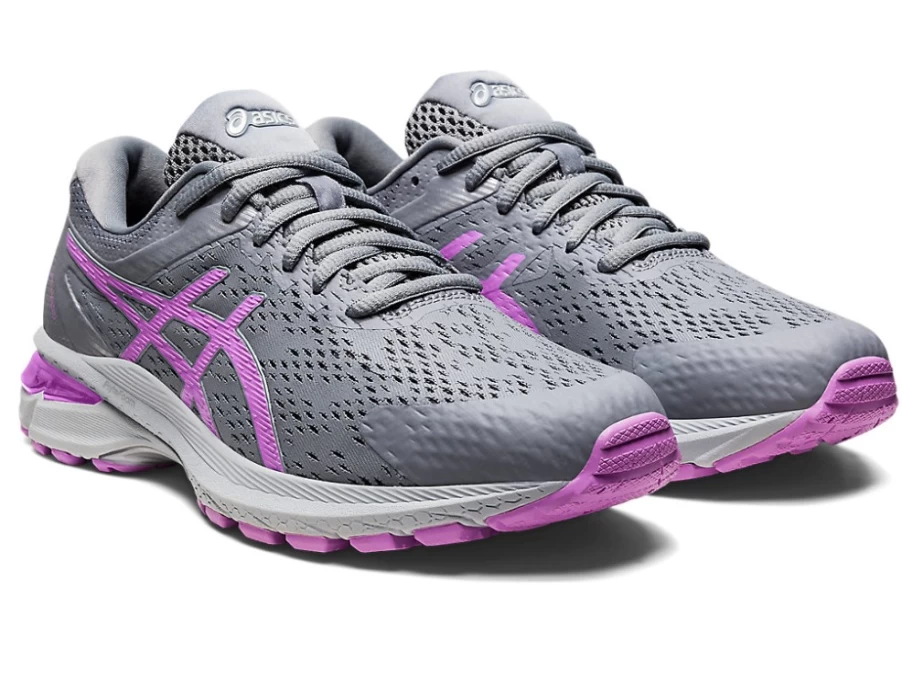 ASICS Women's GT-2000 SX (D Wide) Running Shoes - Sheet Rock/Lavender Glow