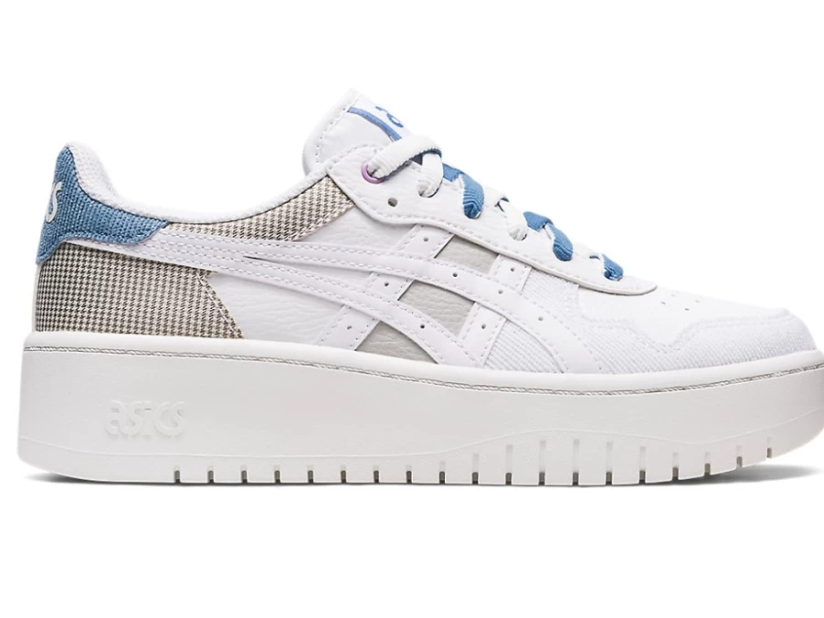 ASICS Women's S Platform Sneakers in White/White - Japan Inspired Design