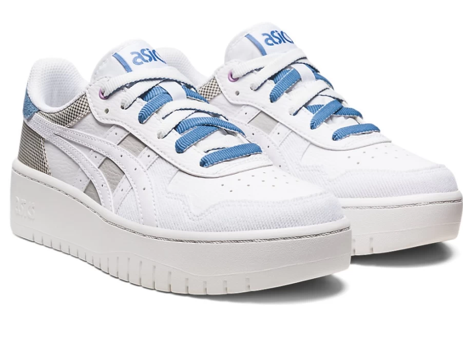 ASICS Women's S Platform Sneakers in White/White - Japan Inspired Design