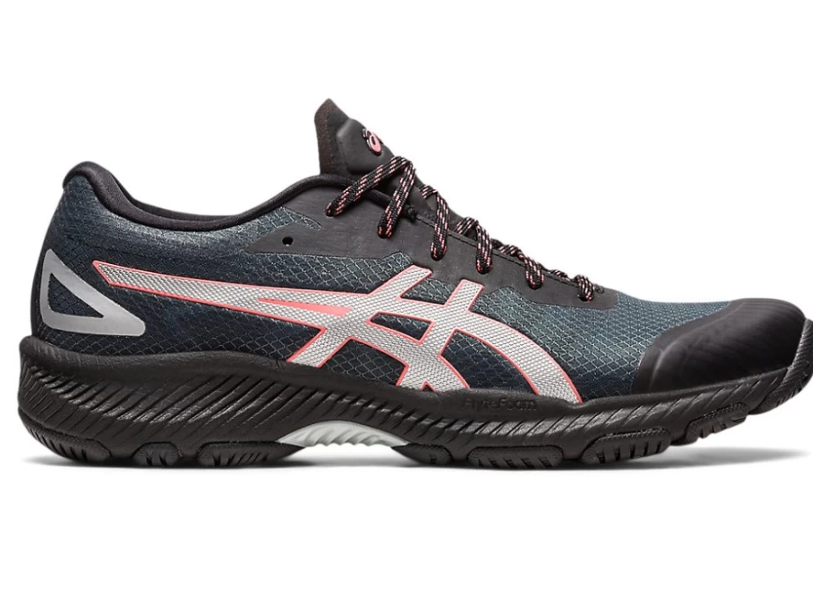 ASICS Women's Netburner Professional FF 3 Indoor Court Shoes - Black/Pure Silver