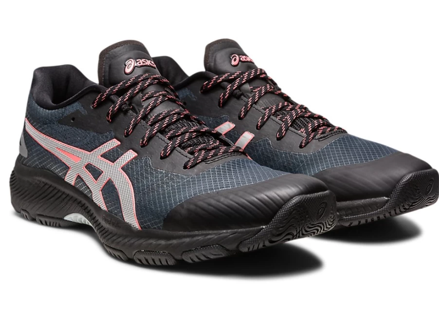 ASICS Women's Netburner Professional FF 3 Indoor Court Shoes - Black/Pure Silver