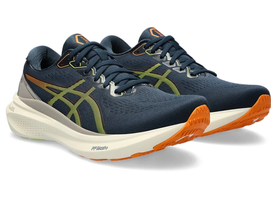 ASICS Gel-Kayano 30 Men's Running Shoes - French Blue/Neon Lime