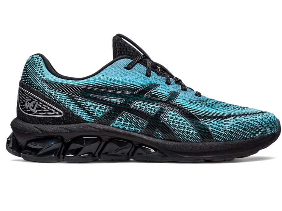 ASICS Men's Gel-Quantum 180 VII Running Shoes - Bright Cyan/Black