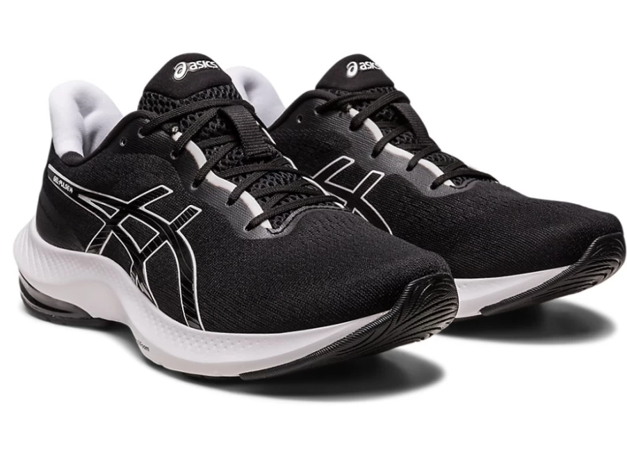 ASICS Women's Gel-Pulse 14 Running Shoes (D Wide) - Black/White