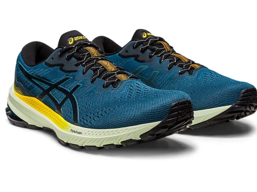 ASICS GT-1000 11 TR Men's Trail Running Shoes in Nature Bathing/Golden Yellow