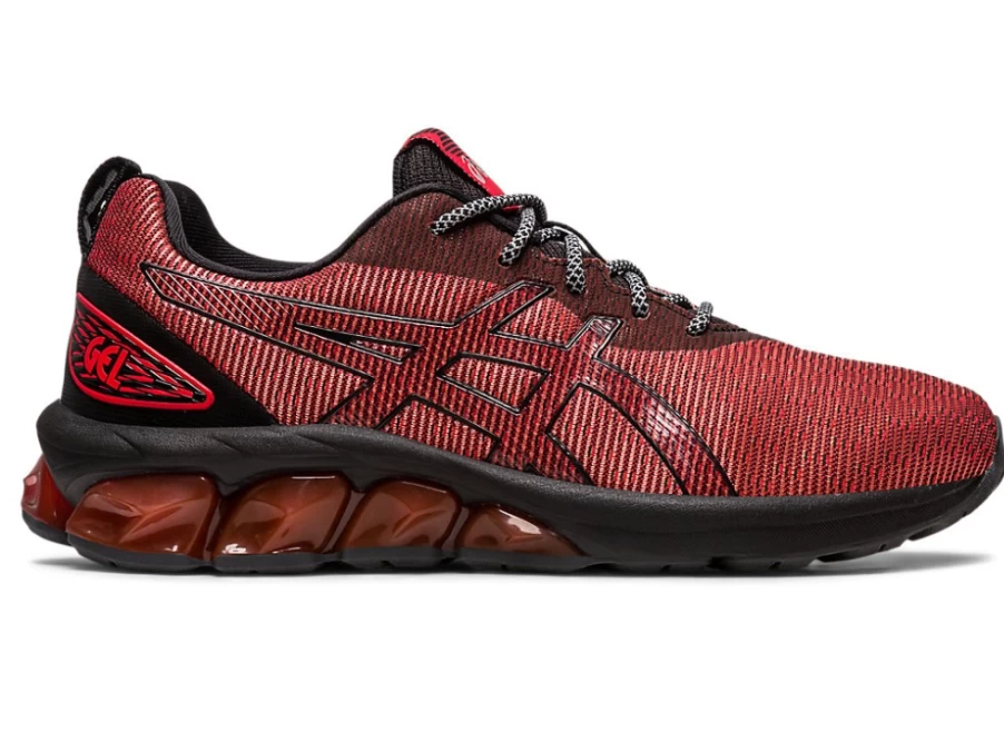 ASICS Kids Gel-Quantum 180 VII GS Running Shoes - Classic Red/Black (Holiday Edition)