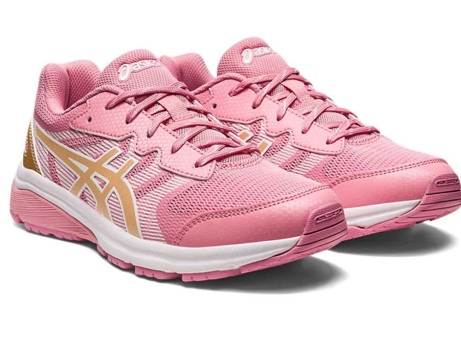 ASICS Kids Gel-Netburner Professional 3 GS Running Shoes in Fruit Punch/Champagne