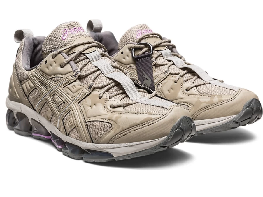 ASICS Gel-Quantum 360 VII Kiso Future Trail Running Shoes for Men - Feather Grey/Wood Crepe