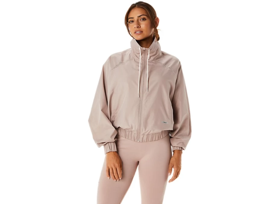 ASICS Womens Fawn Actibreeze Woven Jacket - Lightweight Breathable Outdoor Wear