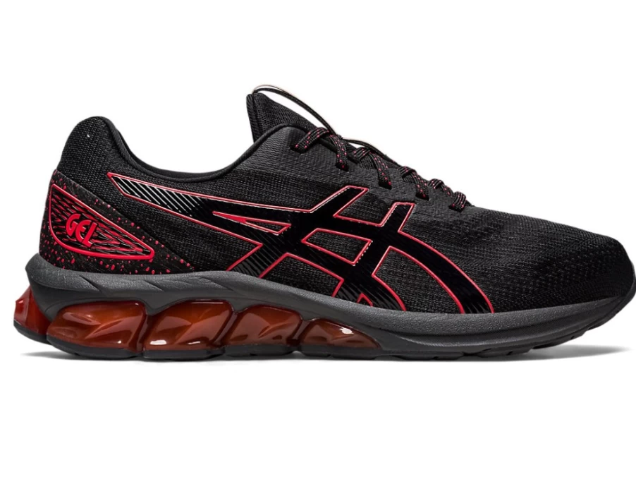 ASICS Gel-Quantum 180 VII Men's Running Shoes - Black/Red Alert
