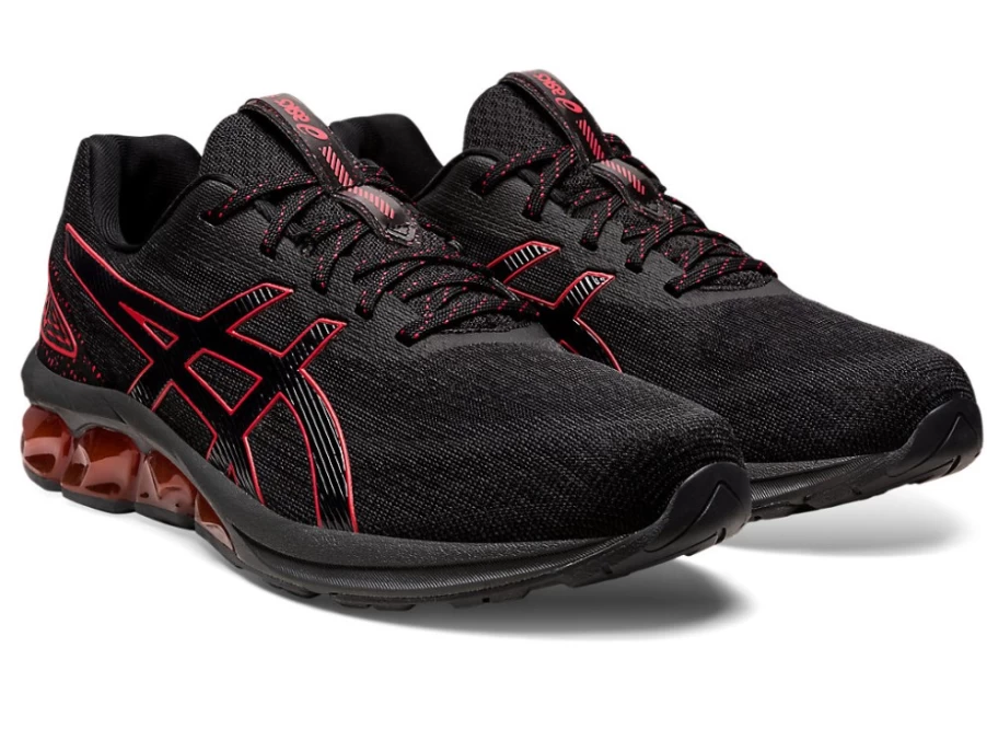 ASICS Gel-Quantum 180 VII Men's Running Shoes - Black/Red Alert