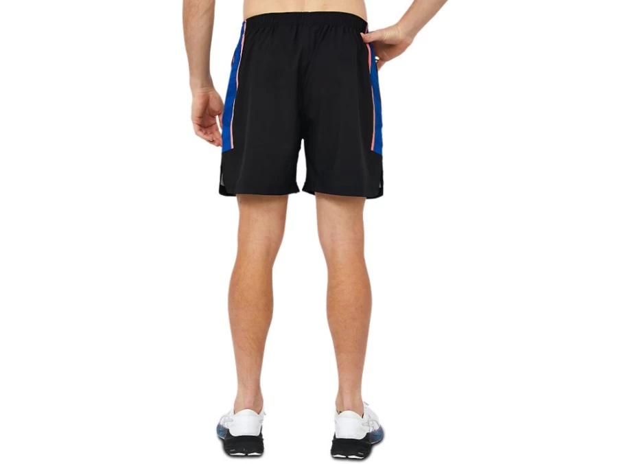ASICS Mens Western Bulldogs Replica Gym Shorts - Performance Black