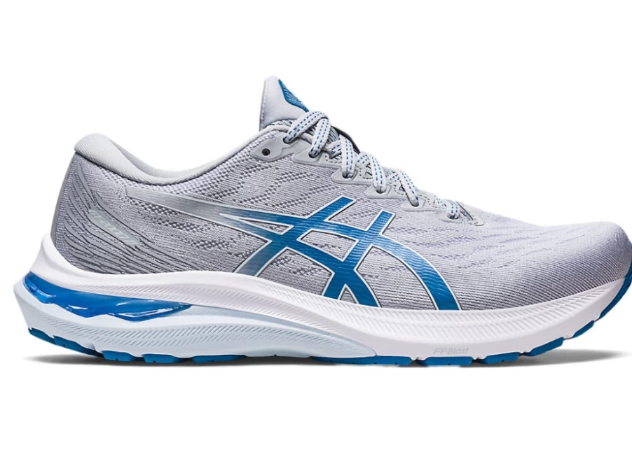 ASICS Women's GT-2000 11 (D Wide) Running Shoes - Piedmont Grey/Reborn Blue