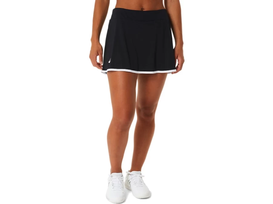 ASICS Women's Performance Black Court Skort Tennis Athletic Skirt with Shorts