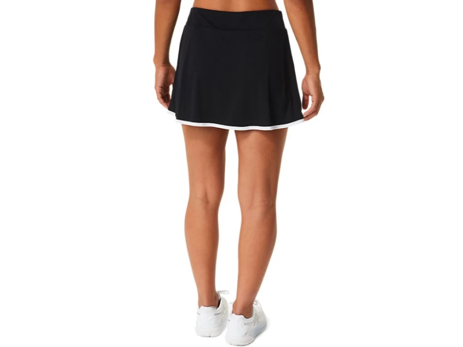 ASICS Women's Performance Black Court Skort Tennis Athletic Skirt with Shorts
