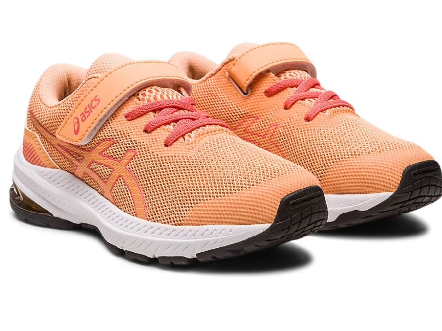 ASICS GT-1000 11 Kids Running Shoes - Summer Dune/Papaya