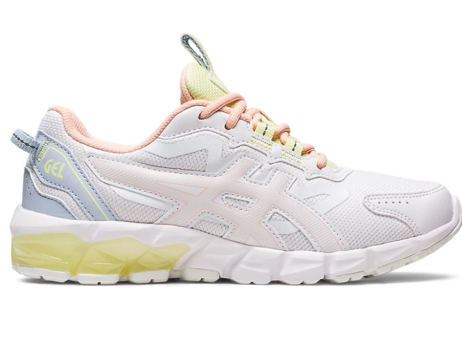 ASICS Kids Gel-Quantum 90 GS Running Shoes - White/Breeze