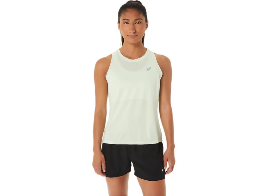 ASICS Women's Whisper Green Silver Tank Top