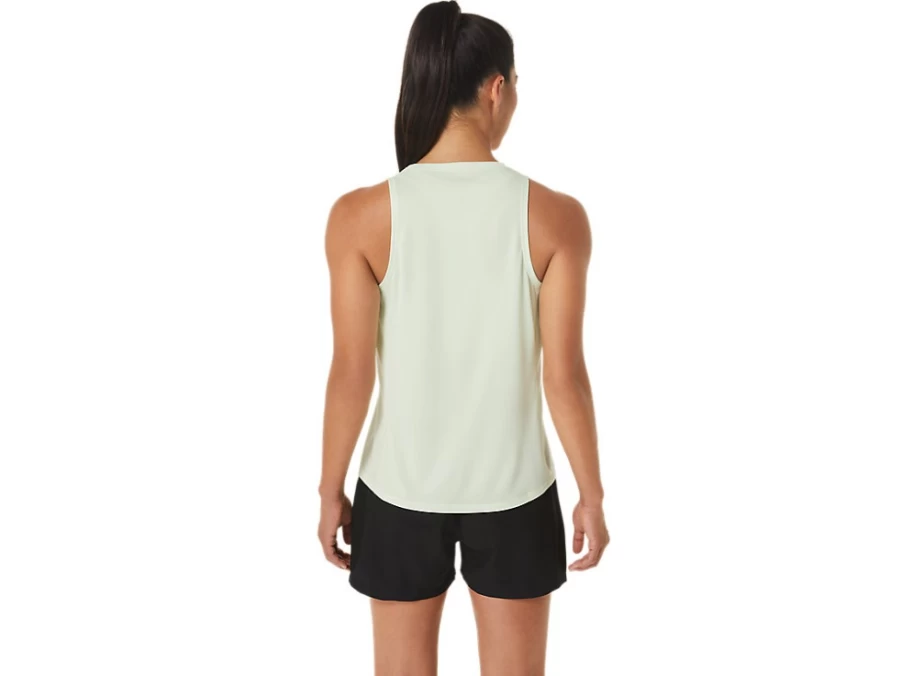 ASICS Women's Whisper Green Silver Tank Top
