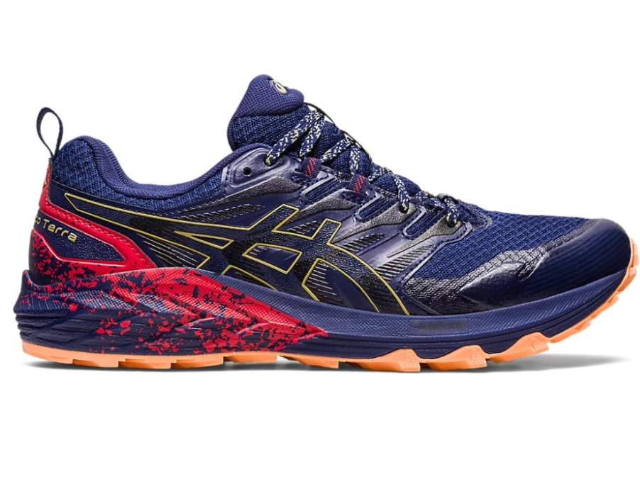 ASICS Gel-Trabuco Terra Men's Trail Running Shoes - Indigo Blue/Olive Oil