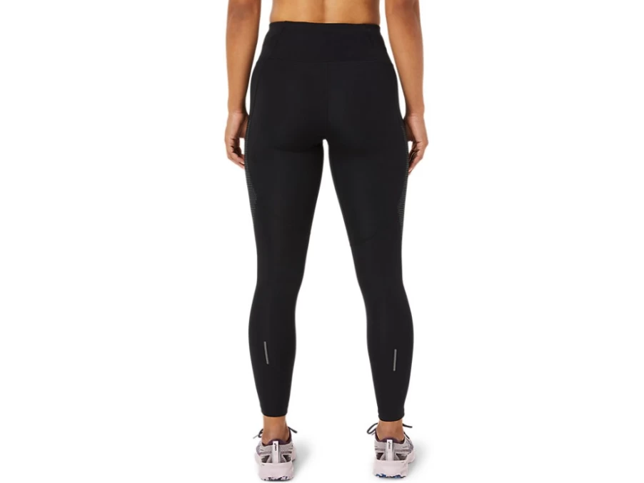ASICS Women's Road Balance Tight in Performance Black/Graphite Grey