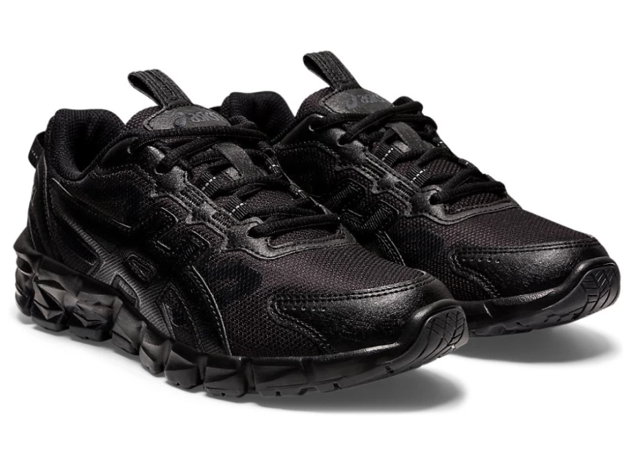 ASICS Kids Gel-Quantum 90 GS Running Shoes - Black/Black