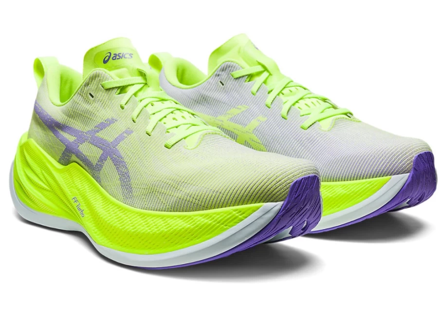 ASICS Superblast Men's Running Shoes in Hazard Green/Amethyst