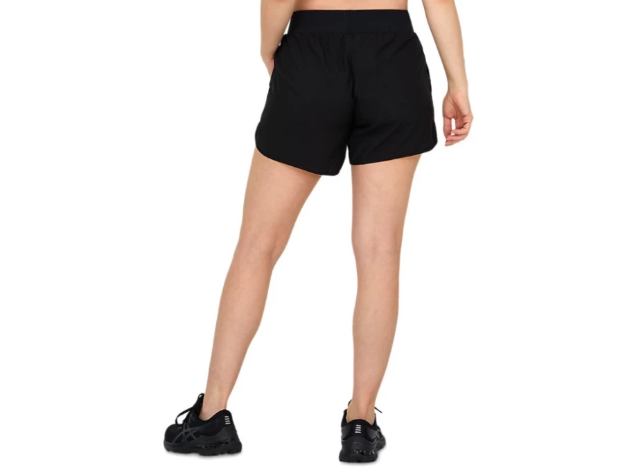 ASICS Women's 5 Inch Performance Black Training Shorts for Workouts & Running