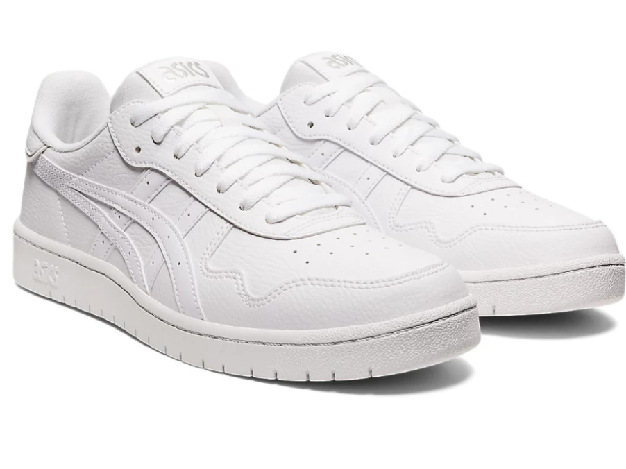 ASICS Men's Japan S Reflective White/White Running Shoes - Contour Design for Enhanced Visibility