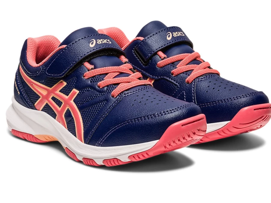 ASICS Kids Gel-550Tr Ps Sneakers in Indigo Blue/Papaya - Lightweight Running Shoes for Children