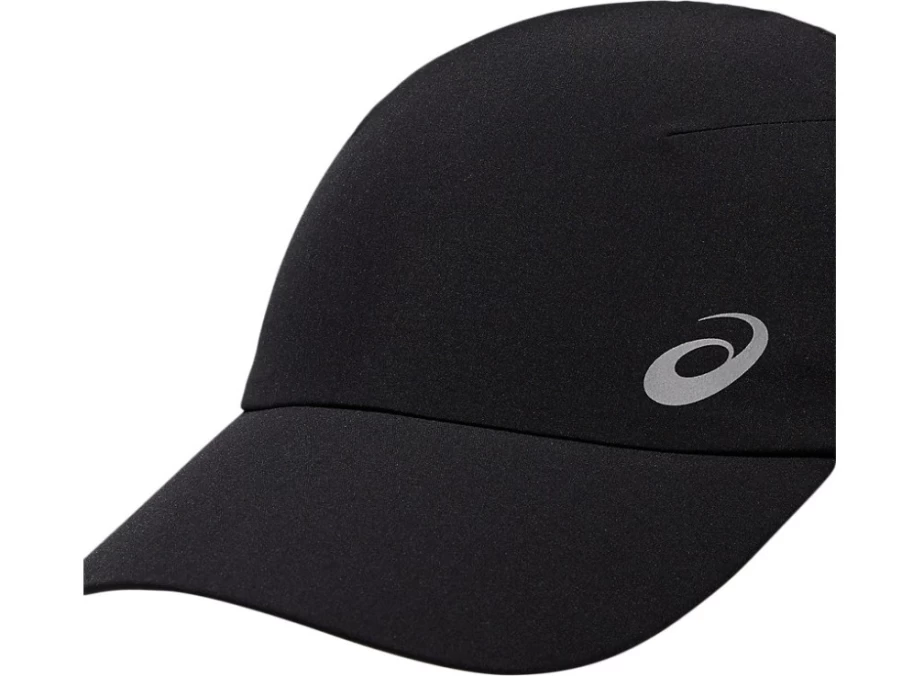 ASICS Men's Performance Black Woven Cap for Athletic Comfort