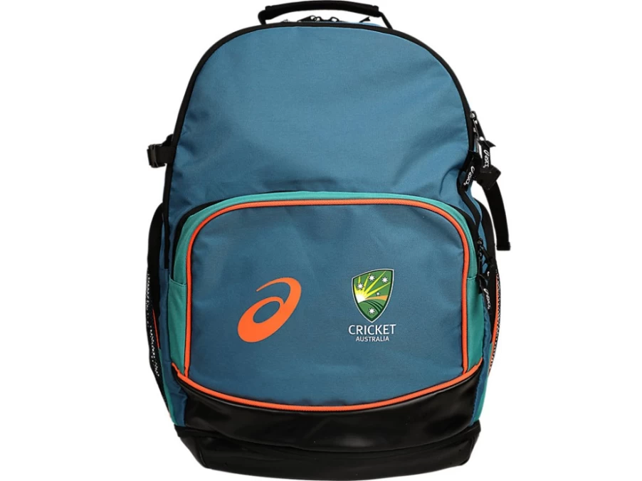 ASICS Men's Deep Sea Teal Cricket Backpack - Official Cricket Australia Gear